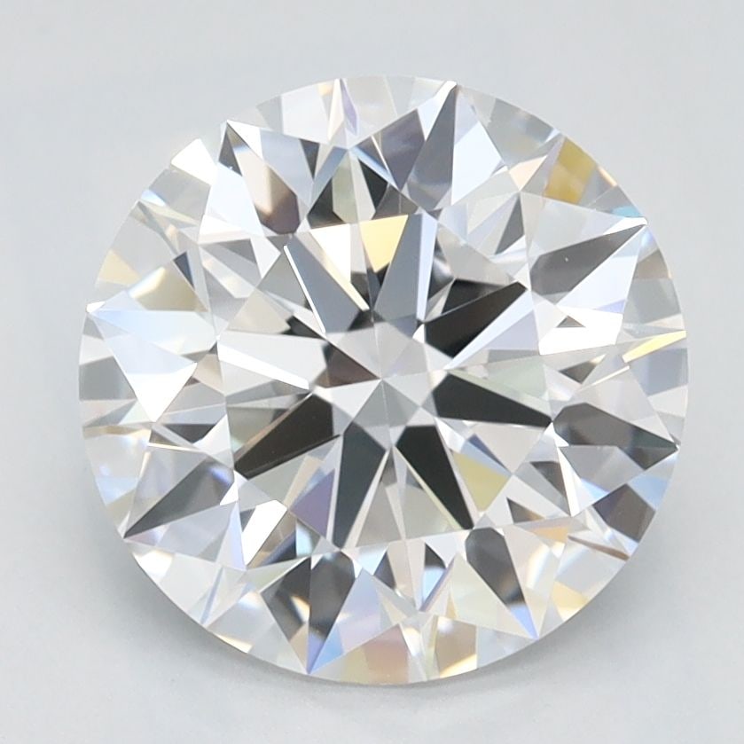 Ideal Loose Diamond - ROUND 2.07ct D IF: Ideal Loose Diamond - ROUND 2.07ct D IF Source: This is a real non-mined Diamond that has been grown in a lab Shape: ROUND Carats: 2.07 Color: D Clarity: IF Certification: IGI Video: