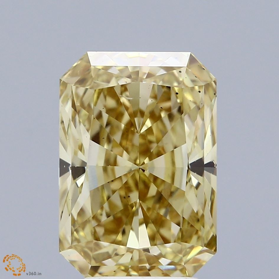 Loose Diamond - RADIANT 5.03ct Fancy Intense Yellow VS2: Loose Diamond - RADIANT 5.03ct Fancy Intense Yellow VS2 Source: This is a real non-mined Diamond that has been grown in a lab Shape: RADIANT Carats: 5.03 Color: Fancy Intense Yellow Certification: IGI
