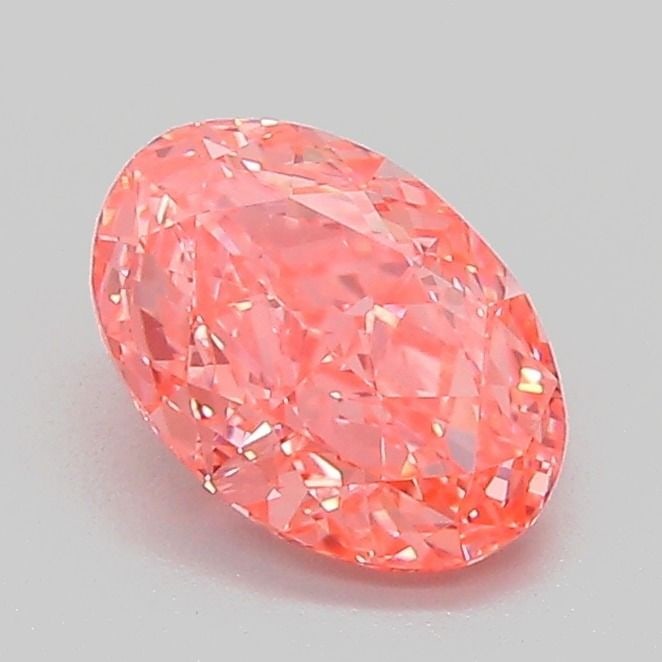 Loose Diamond - OVAL 1.03ct Fancy Vivid Pink VS1: Loose Diamond - OVAL 1.03ct Fancy Vivid Pink VS1 Source: This is a real non-mined Diamond that has been grown in a lab Shape: OVAL Carats: 1.03 Color: Fancy Vivid Pink Certification: IGI Video: