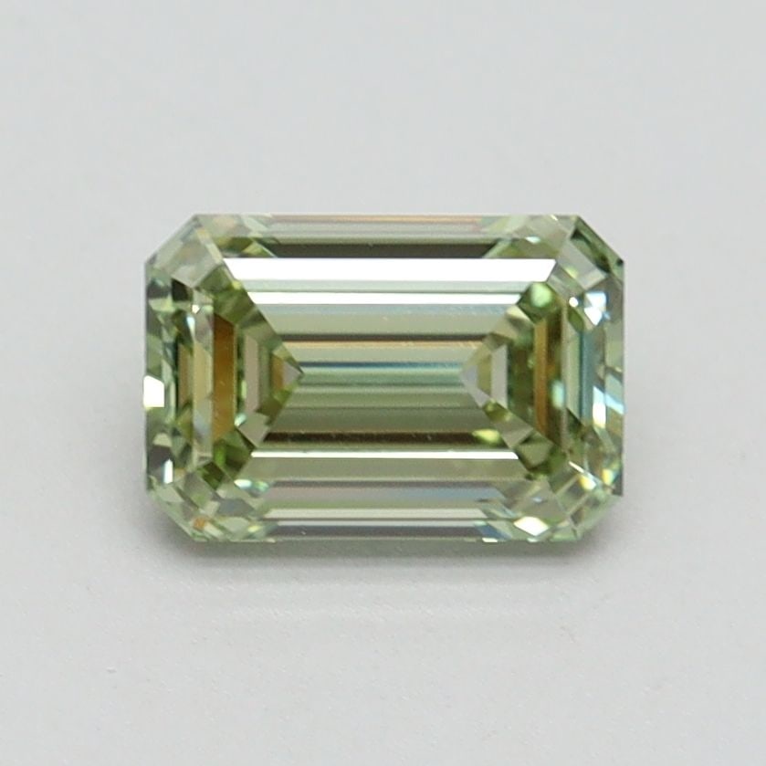 Loose Diamond - EMERALD 1.11ct Fancy Intense Green VVS2: Loose Diamond - EMERALD 1.11ct Fancy Intense Green VVS2 Source: This is a real non-mined Diamond that has been grown in a lab Shape: EMERALD Carats: 1.11 Color: Fancy Intense Green Certification: IGI 
