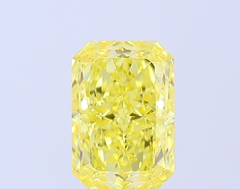 Loose Diamond - RADIANT 2.57ct Fancy Intense Yellow VS1: Loose Diamond - RADIANT 2.57ct Fancy Intense Yellow VS1 Source: This is a real non-mined Diamond that has been grown in a lab Shape: RADIANT Carats: 2.57 Color: Fancy Intense Yellow Certification: IGI