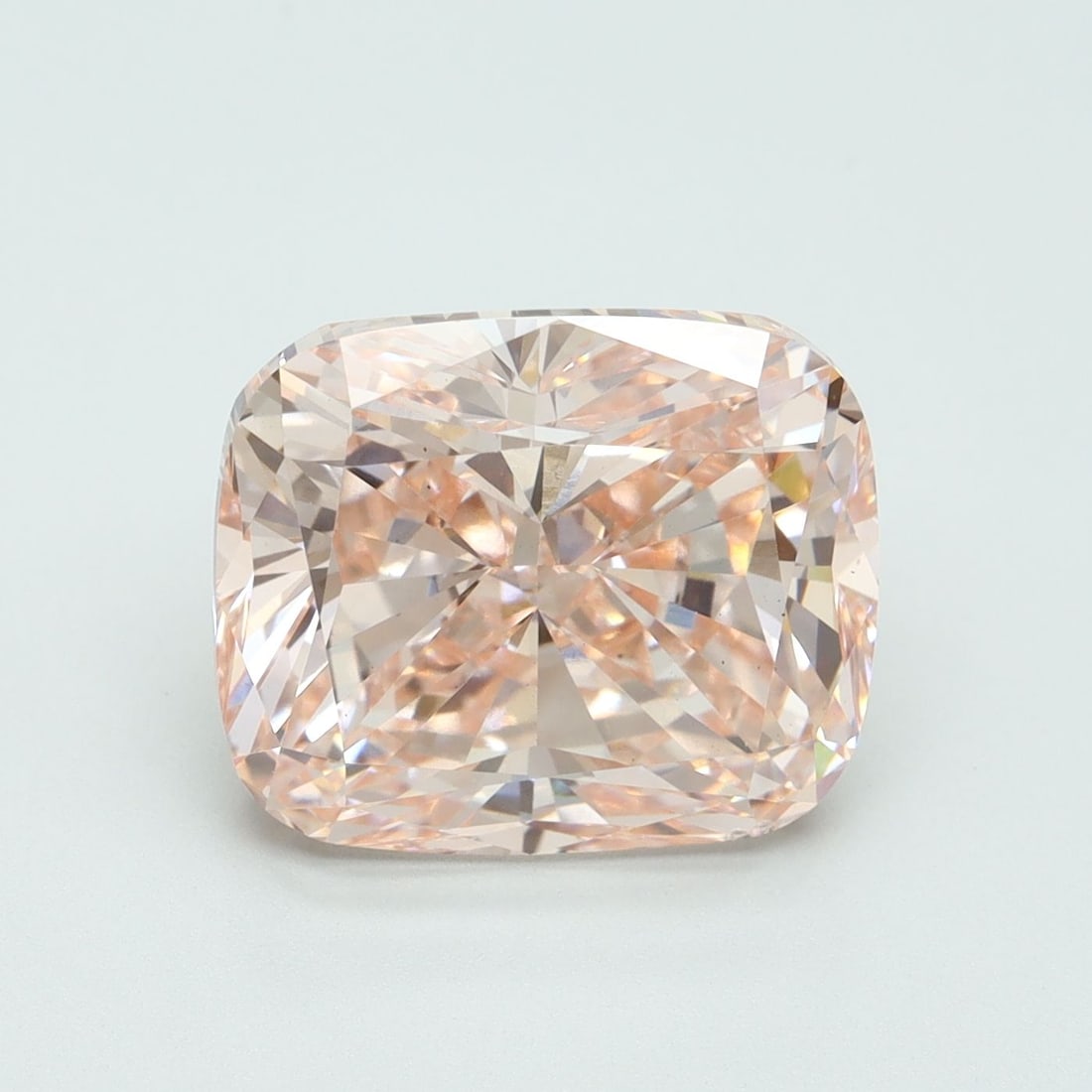 Loose Diamond - CUSHION BRILLIANT 6.04ct Fancy Intense Pink VS1: Loose Diamond - CUSHION BRILLIANT 6.04ct Fancy Intense Pink VS1 Source: This is a real non-mined Diamond that has been grown in a lab Shape: CUSHION BRILLIANT Carats: 6.04 Color: Fancy Intense Pink Ce