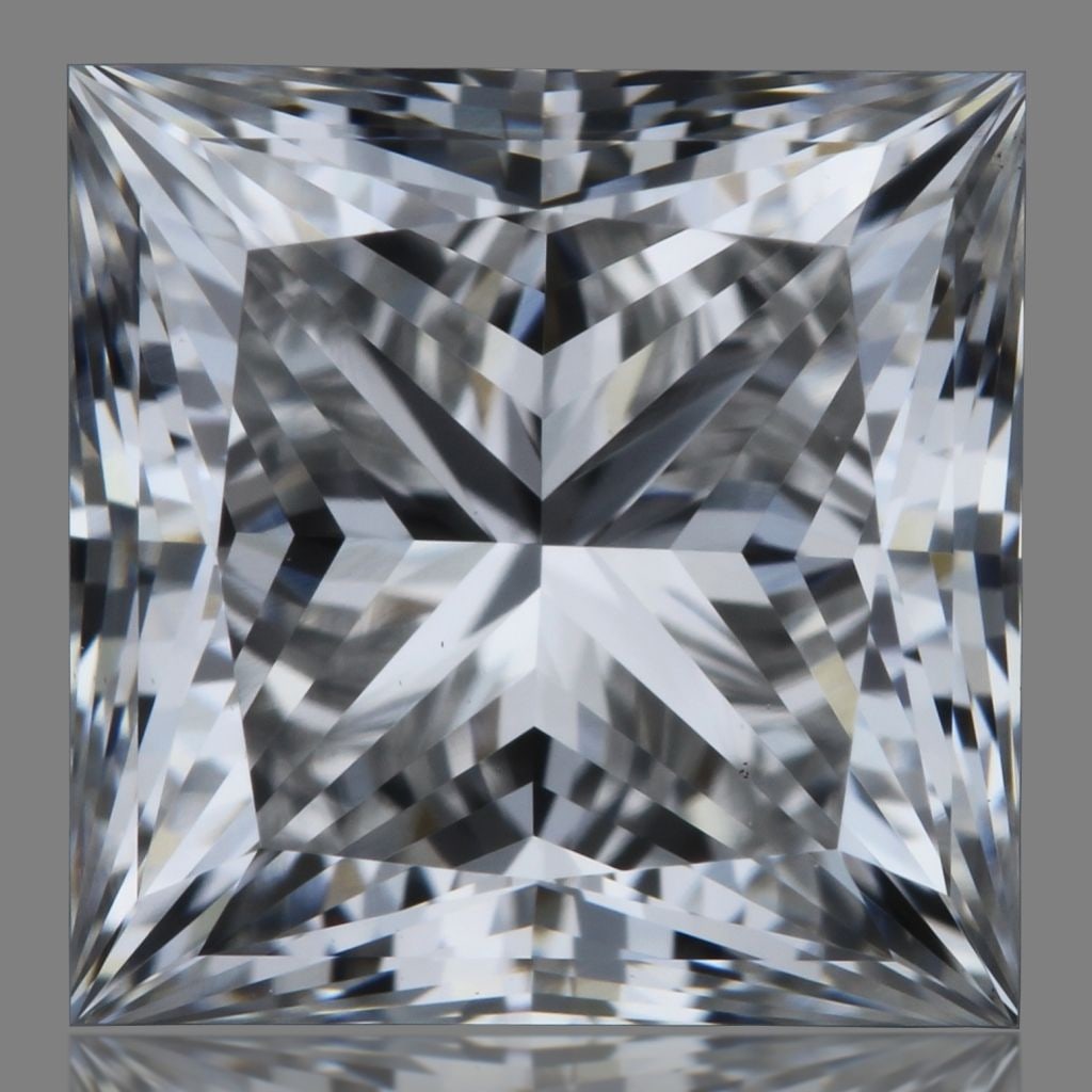 Loose Diamond - PRINCESS 1.76ct E VS1: Loose Diamond - PRINCESS 1.76ct E VS1 Source: This is a real non-mined Diamond that has been grown in a lab Shape: PRINCESS Carats: 1.76 Color: E Clarity: VS1 Certification: IGI Video: