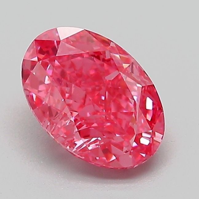 Loose Diamond - OVAL 1.14ct Fancy Vivid Pink VS1: Loose Diamond - OVAL 1.14ct Fancy Vivid Pink VS1 Source: This is a real non-mined Diamond that has been grown in a lab Shape: OVAL Carats: 1.14 Color: Fancy Vivid Pink Certification: IGI Video: