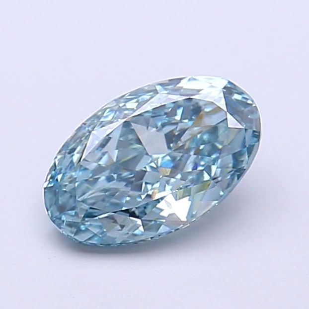 Loose Diamond - OVAL 1.06ct Fancy Vivid Blue VS1: Loose Diamond - OVAL 1.06ct Fancy Vivid Blue VS1 Source: This is a real non-mined Diamond that has been grown in a lab Shape: OVAL Carats: 1.06 Color: Fancy Vivid Blue Certification: IGI Video: