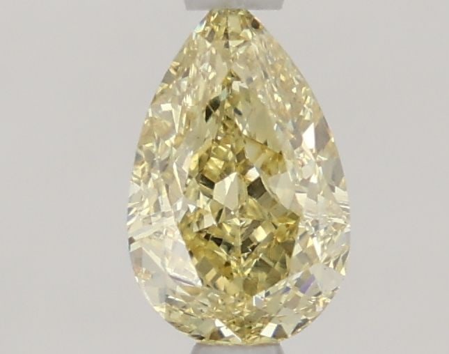 Loose Diamond - PEAR 1.01ct Fancy Intense Yellow VS2: Loose Diamond - PEAR 1.01ct Fancy Intense Yellow VS2 Source: This is a real non-mined Diamond that has been grown in a lab Shape: PEAR Carats: 1.01 Color: Fancy Intense Yellow Certification: IGI Video