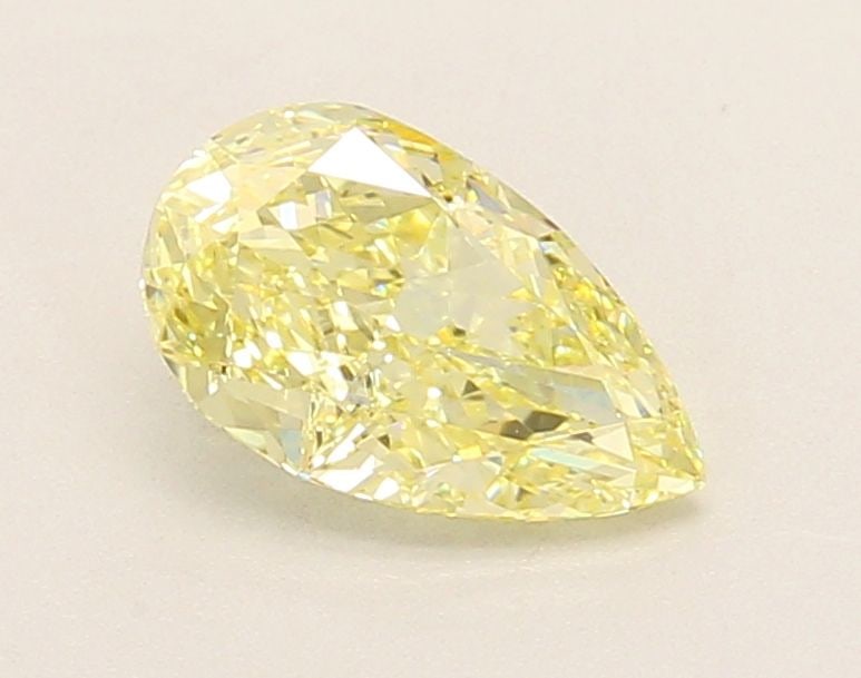 Loose Diamond - PEAR 1.08ct Fancy Yellow VVS2: Loose Diamond - PEAR 1.08ct Fancy Yellow VVS2 Source: This is a real non-mined Diamond that has been grown in a lab Shape: PEAR Carats: 1.08 Color: Fancy Yellow Certification: IGI Video: Video Link