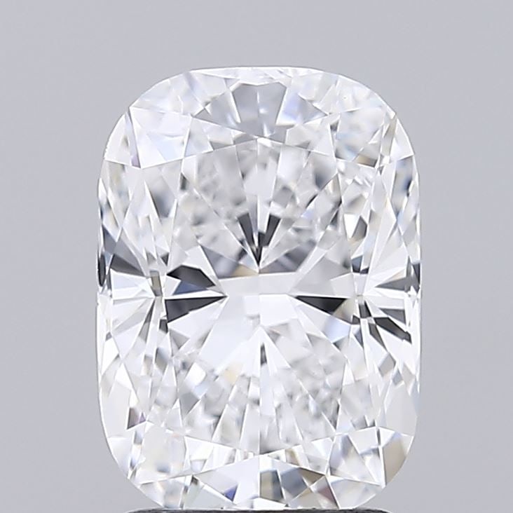 Loose Diamond - CUSHION MODIFIED 2.24ct D VVS2: Loose Diamond - CUSHION MODIFIED 2.24ct D VVS2 Source: This is a real non-mined Diamond that has been grown in a lab Shape: CUSHION MODIFIED Carats: 2.24 Color: D Clarity: VVS2 Certification: IGI Vide