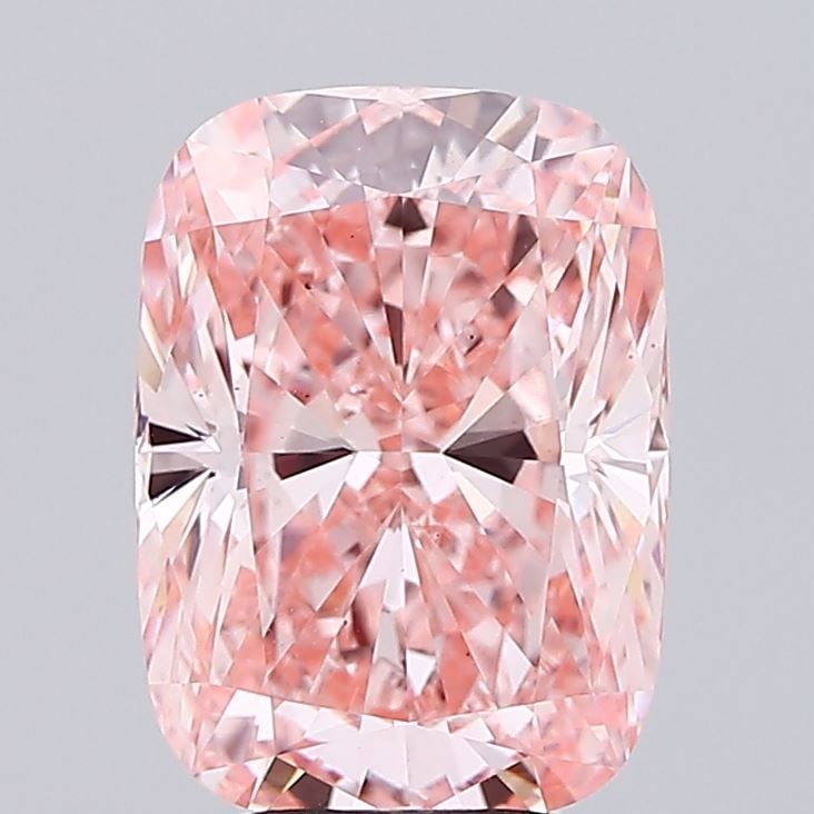 Loose Diamond - CUSHION MODIFIED 4.08ct Fancy Vivid Pink VS1: Loose Diamond - CUSHION MODIFIED 4.08ct Fancy Vivid Pink VS1 Source: This is a real non-mined Diamond that has been grown in a lab Shape: CUSHION MODIFIED Carats: 4.08 Color: Fancy Vivid Pink Certific