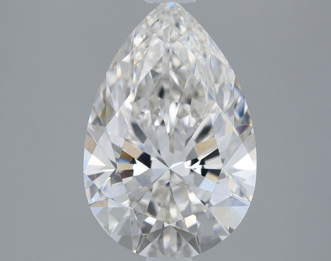Loose Diamond - PEAR 1.8ct G VS1: Loose Diamond - PEAR 1.8ct G VS1 Source: This is a real non-mined Diamond that has been grown in a lab Shape: PEAR Carats: 1.8 Color: G Clarity: VS1 Certification: IGI Video: