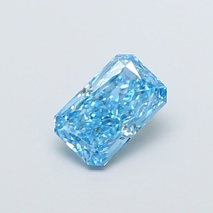 Loose Diamond - RADIANT 1.03ct Fancy Vivid Blue VVS2: Loose Diamond - RADIANT 1.03ct Fancy Vivid Blue VVS2 Source: This is a real non-mined Diamond that has been grown in a lab Shape: RADIANT Carats: 1.03 Color: Fancy Vivid Blue Certification: IGI Video: