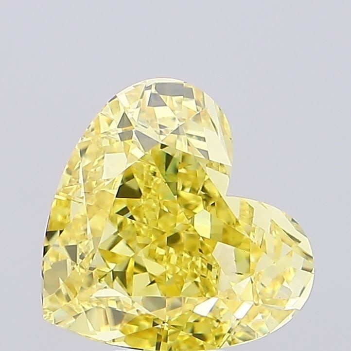 Loose Diamond - HEART 6.73ct Fancy Intense Yellow VS1: Loose Diamond - HEART 6.73ct Fancy Intense Yellow VS1 Source: This is a real non-mined Diamond that has been grown in a lab Shape: HEART Carats: 6.73 Color: Fancy Intense Yellow Certification: IGI Vid