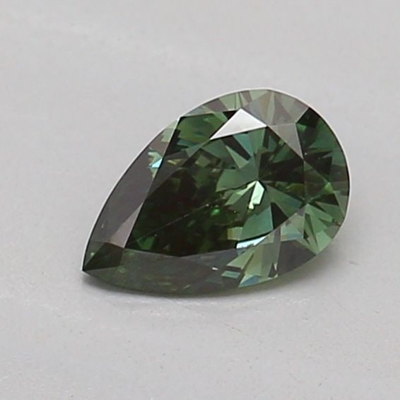 Loose Diamond - PEAR 0.23ct Fancy Deep Green VVS2: Loose Diamond - PEAR 0.23ct Fancy Deep Green VVS2 Source: This is a real non-mined Diamond that has been grown in a lab Shape: PEAR Carats: 0.23 Color: Fancy Deep Green Certification: IGI The Diamond 
