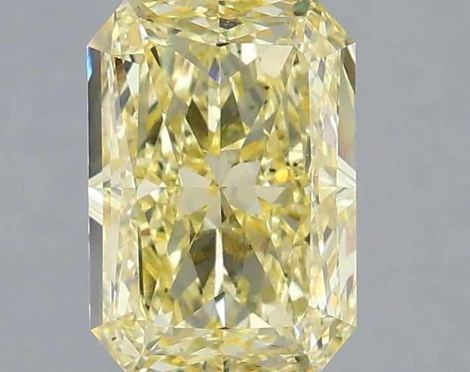 Loose Diamond - RADIANT 2.08ct Fancy Intense Yellow VS2: Loose Diamond - RADIANT 2.08ct Fancy Intense Yellow VS2 Source: This is a real non-mined Diamond that has been grown in a lab Shape: RADIANT Carats: 2.08 Color: Fancy Intense Yellow Certification: IGI