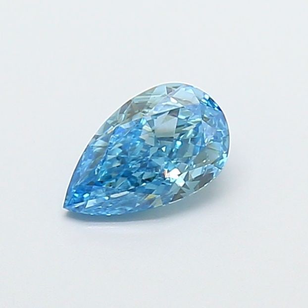 Loose Diamond - PEAR 0.75ct Fancy Vivid Blue VS1: Loose Diamond - PEAR 0.75ct Fancy Vivid Blue VS1 Source: This is a real non-mined Diamond that has been grown in a lab Shape: PEAR Carats: 0.75 Color: Fancy Vivid Blue Certification: IGI Video: