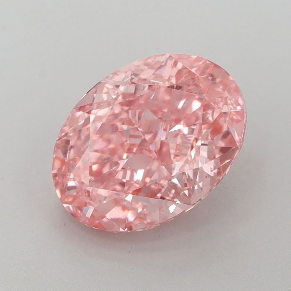 Loose Diamond - OVAL 2.86ct Fancy Vivid Pink VS1: Loose Diamond - OVAL 2.86ct Fancy Vivid Pink VS1 Source: This is a real non-mined Diamond that has been grown in a lab Shape: OVAL Carats: 2.86 Color: Fancy Vivid Pink Certification: IGI Video: