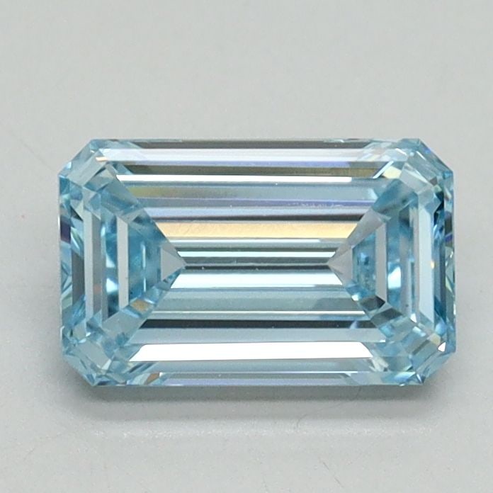 Loose Diamond - EMERALD 1.01ct Fancy Intense Blue VS1: Loose Diamond - EMERALD 1.01ct Fancy Intense Blue VS1 Source: This is a real non-mined Diamond that has been grown in a lab Shape: EMERALD Carats: 1.01 Color: Fancy Intense Blue Certification: IGI Vid