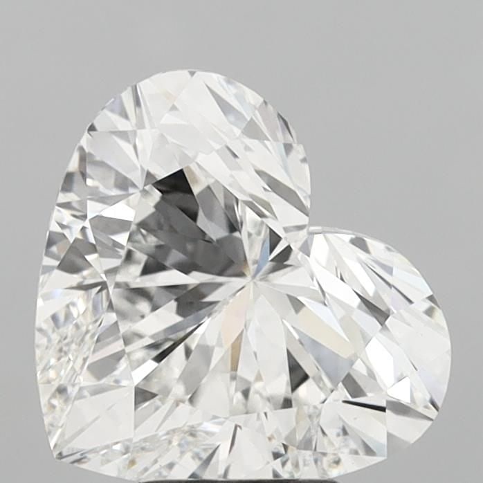 Loose Diamond - HEART 5.0ct F VVS2: Loose Diamond - HEART 5.0ct F VVS2 Source: This is a real non-mined Diamond that has been grown in a lab Shape: HEART Carats: 5.0 Color: F Clarity: VVS2 Certification: IGI Video: