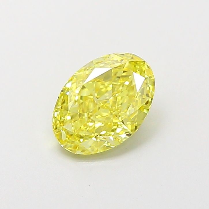Loose Diamond - OVAL 1.06ct Fancy Vivid Yellow VS1: Loose Diamond - OVAL 1.06ct Fancy Vivid Yellow VS1 Source: This is a real non-mined Diamond that has been grown in a lab Shape: OVAL Carats: 1.06 Color: Fancy Vivid Yellow Certification: IGI Video:
