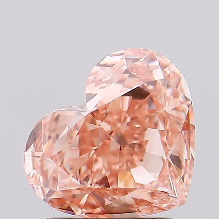 Loose Diamond - HEART 2.08ct Fancy Intense Pink VS2: Loose Diamond - HEART 2.08ct Fancy Intense Pink VS2 Source: This is a real non-mined Diamond that has been grown in a lab Shape: HEART Carats: 2.08 Color: Fancy Intense Pink Certification: IGI Video:
