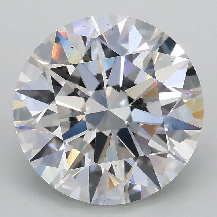Ideal Loose Diamond - ROUND 2.51ct E VS2: Ideal Loose Diamond - ROUND 2.51ct E VS2 Source: This is a real non-mined Diamond that has been grown in a lab Shape: ROUND Carats: 2.51 Color: E Clarity: VS2 Certification: IGI Video: