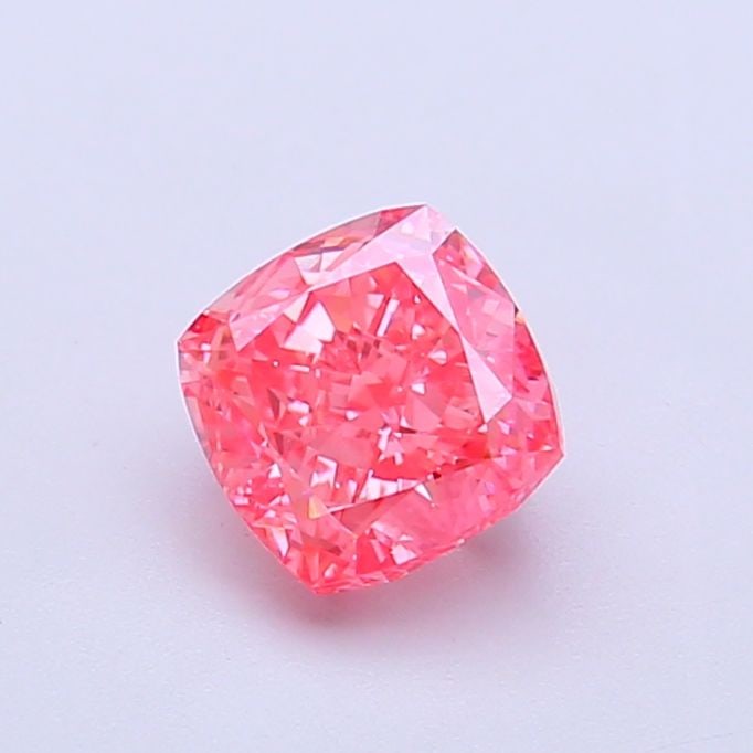 Loose Diamond - CUSHION MODIFIED 1.02ct Fancy Vivid Pink VVS2: Loose Diamond - CUSHION MODIFIED 1.02ct Fancy Vivid Pink VVS2 Source: This is a real non-mined Diamond that has been grown in a lab Shape: CUSHION MODIFIED Carats: 1.02 Color: Fancy Vivid Pink