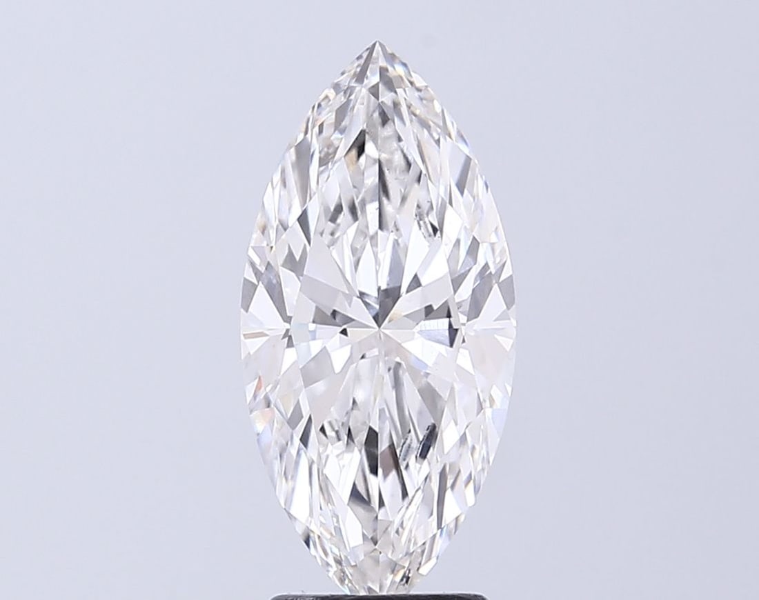 Loose Diamond - MARQUISE 2.9ct E VS1: Loose Diamond - MARQUISE 2.9ct E VS1 Source: This is a real non-mined Diamond that has been grown in a lab Shape: MARQUISE Carats: 2.9 Color: E Clarity: VS1 Certification: IGI Video: