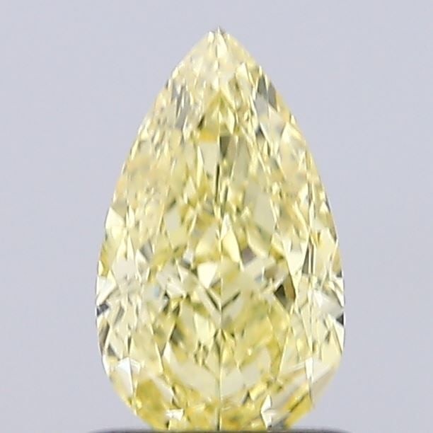 Loose Diamond - PEAR 1.01ct Fancy Intense Yellow VS1: Loose Diamond - PEAR 1.01ct Fancy Intense Yellow VS1 Source: This is a real non-mined Diamond that has been grown in a lab Shape: PEAR Carats: 1.01 Color: Fancy Intense Yellow Certification: IGI