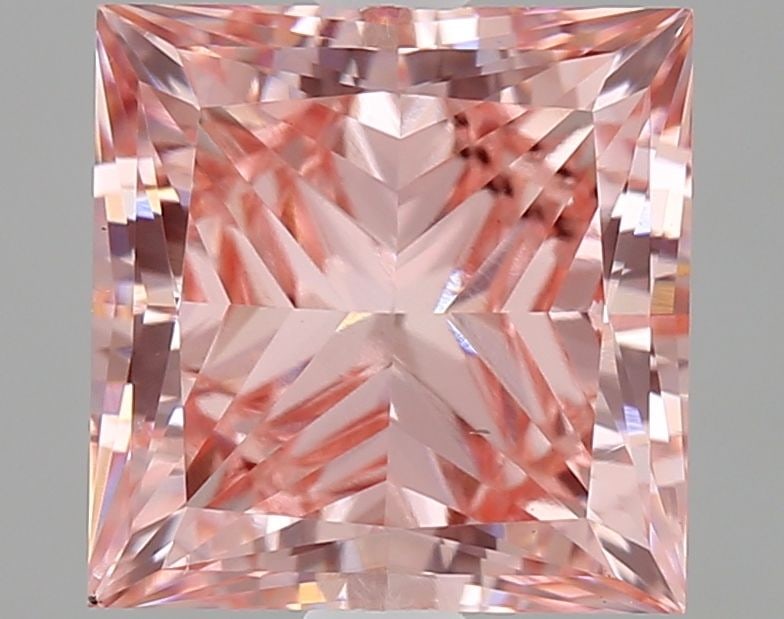 Loose Diamond - PRINCESS 2.25ct Fancy Intense Pink VS1: Loose Diamond - PRINCESS 2.25ct Fancy Intense Pink VS1 Source: This is a real non-mined Diamond that has been grown in a lab Shape: PRINCESS Carats: 2.25 Color: Fancy Intense Pink Certification: IGI