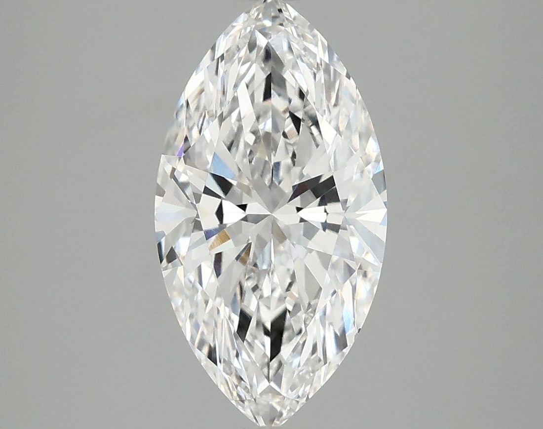Loose Diamond - MARQUISE 2.51ct D VS1: Loose Diamond - MARQUISE 2.51ct D VS1 Source: This is a real non-mined Diamond that has been grown in a lab Shape: MARQUISE Carats: 2.51 Color: D Clarity: VS1 Certification: IGI The Diamond Depot