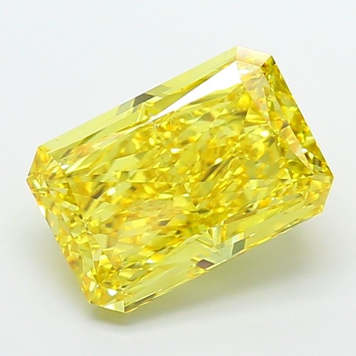 Loose Diamond - RADIANT 8.51ct Fancy Vivid Yellow VS2 (1 of 1)