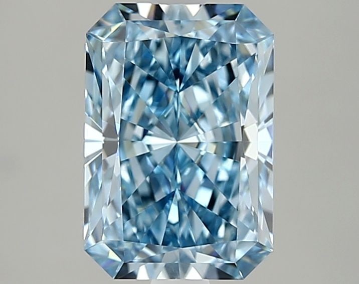 Loose Diamond - RADIANT 2.09ct Fancy Vivid Blue VVS1: Loose Diamond - RADIANT 2.09ct Fancy Vivid Blue VVS1 Source: This is a real non-mined Diamond that has been grown in a lab Shape: RADIANT Carats: 2.09 Color: Fancy Vivid Blue Certification: IGI Video: