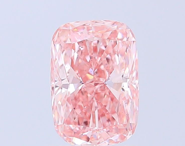 Loose Diamond - CUSHION MODIFIED 2.13ct Fancy Intense Pink VS2: Loose Diamond - CUSHION MODIFIED 2.13ct Fancy Intense Pink VS2 Source: This is a real non-mined Diamond that has been grown in a lab Shape: CUSHION MODIFIED Carats: 2.13 Color: Fancy Intense Pink Cert