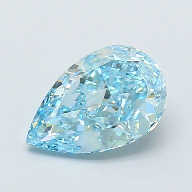 Loose Diamond - PEAR 1.35ct Fancy Vivid Blue VVS1: Loose Diamond - PEAR 1.35ct Fancy Vivid Blue VVS1 Source: This is a real non-mined Diamond that has been grown in a lab Shape: PEAR Carats: 1.35 Color: Fancy Vivid Blue Certification: IGI Video: