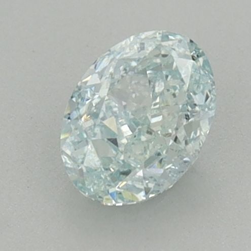 Loose Diamond - OVAL 0.41ct Fancy Intense Blueish Green VS1: Loose Diamond - OVAL 0.41ct Fancy Intense Blueish Green VS1 Source: This is a real non-mined Diamond that has been grown in a lab Shape: OVAL Carats: 0.41 Color: Fancy Intense Blueish Green Certificat