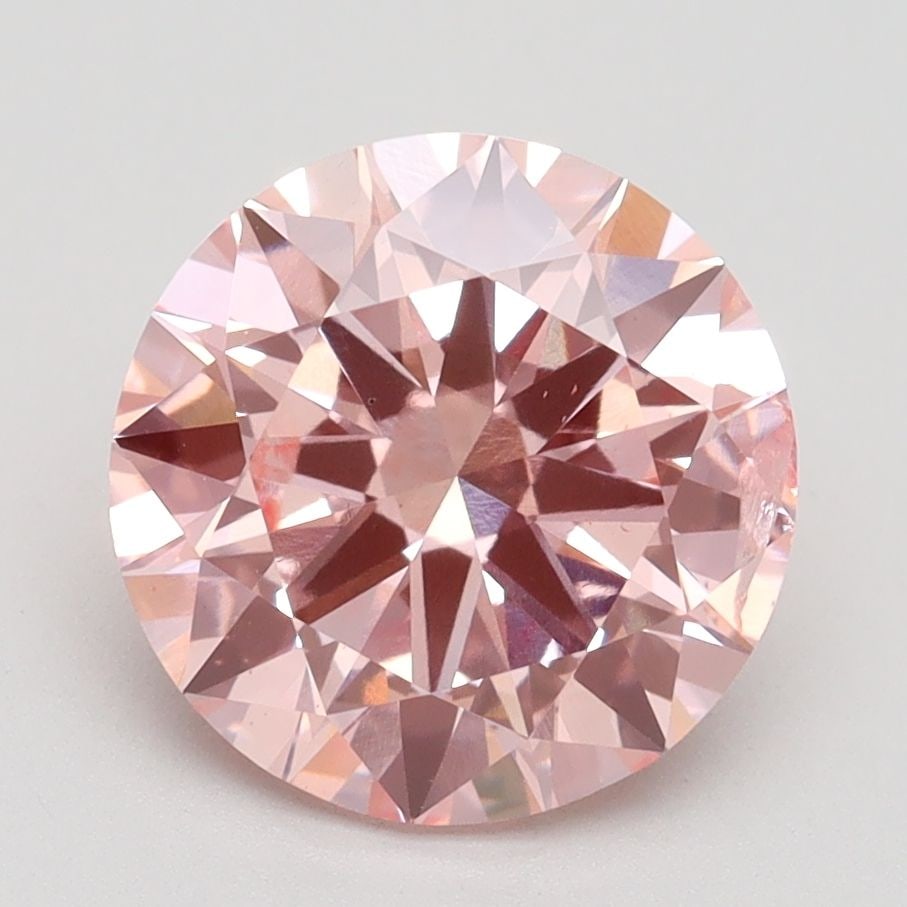 Loose Diamond - ROUND 3.0ct Fancy Intense Pink SI2: Loose Diamond - ROUND 3.0ct Fancy Intense Pink SI2 Source: This is a real non-mined Diamond that has been grown in a lab Shape: ROUND Carats: 3.0 Color: Fancy Intense Pink Certification: IGI Video: