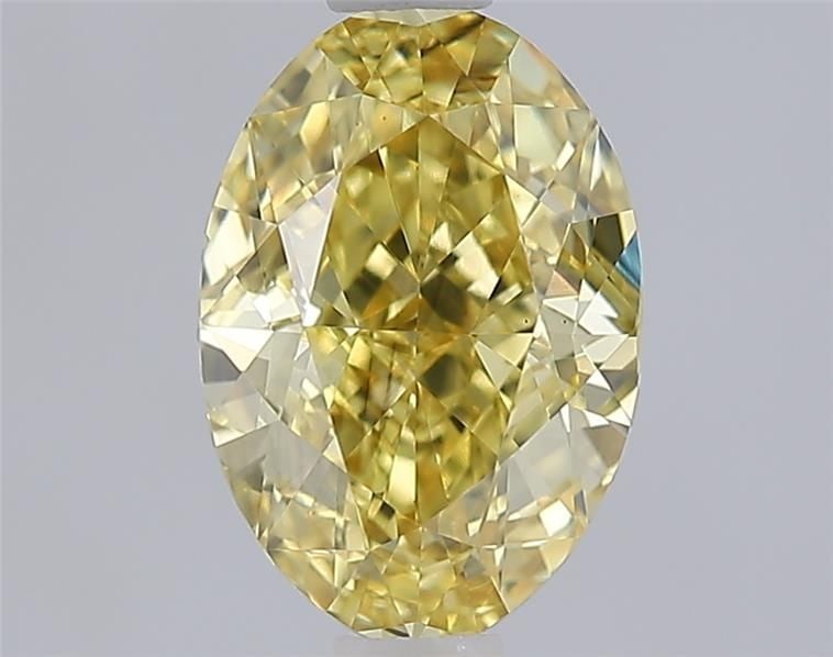 Loose Diamond - OVAL 1.57ct Fancy Intense Yellow VS2: Loose Diamond - OVAL 1.57ct Fancy Intense Yellow VS2 Source: This is a real non-mined Diamond that has been grown in a lab Shape: OVAL Carats: 1.57 Color: Fancy Intense Yellow Certification: IGI Video
