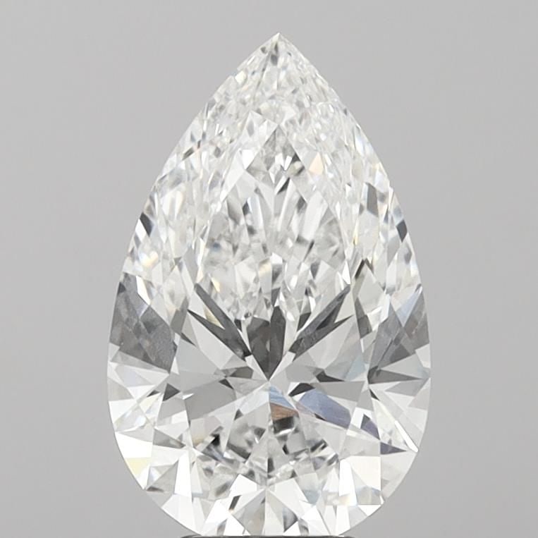 Loose Diamond - PEAR 4.76ct E VVS2: Loose Diamond - PEAR 4.76ct E VVS2 Source: This is a real non-mined Diamond that has been grown in a lab Shape: PEAR Carats: 4.76 Color: E Clarity: VVS2 Certification: IGI Video: