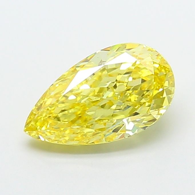 Loose Diamond - PEAR 3.02ct Fancy Vivid Yellow SI1: Loose Diamond - PEAR 3.02ct Fancy Vivid Yellow SI1 Source: This is a real non-mined Diamond that has been grown in a lab Shape: PEAR Carats: 3.02 Color: Fancy Vivid Yellow Certification: IGI Video: