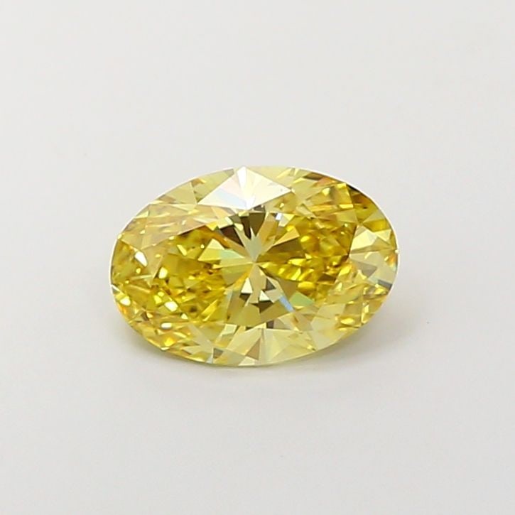 Loose Diamond - OVAL 1.72ct Fancy Intense Yellow VS1: Loose Diamond - OVAL 1.72ct Fancy Intense Yellow VS1 Source: This is a real non-mined Diamond that has been grown in a lab Shape: OVAL Carats: 1.72 Color: Fancy Intense Yellow Certification: IGI Video