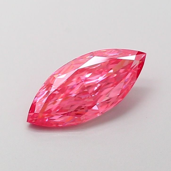 Loose Diamond - MARQUISE 1.2ct Fancy Vivid Pink VVS2: Loose Diamond - MARQUISE 1.2ct Fancy Vivid Pink VVS2 Source: This is a real non-mined Diamond that has been grown in a lab Shape: MARQUISE Carats: 1.2 Color: Fancy Vivid Pink Certification: IGI Video: