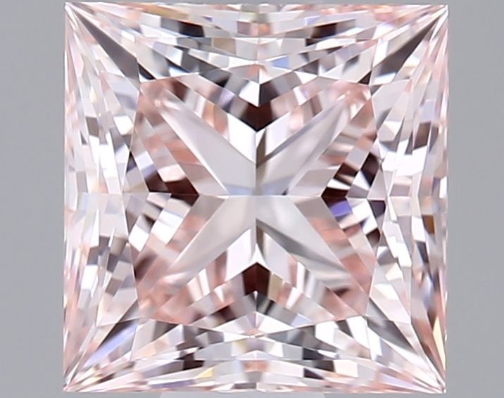Loose Diamond - PRINCESS 0.81ct Fancy Pink VVS2: Loose Diamond - PRINCESS 0.81ct Fancy Pink VVS2 Source: This is a real non-mined Diamond that has been grown in a lab Shape: PRINCESS Carats: 0.81 Color: Fancy Pink Certification: IGI Video: Video