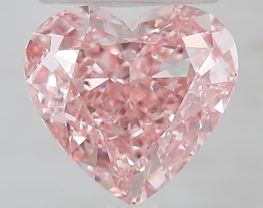 Loose Diamond - HEART 3.01ct Fancy Vivid Pink VS1: Loose Diamond - HEART 3.01ct Fancy Vivid Pink VS1 Source: This is a real non-mined Diamond that has been grown in a lab Shape: HEART Carats: 3.01 Color: Fancy Vivid Pink Certification: IGI Video: