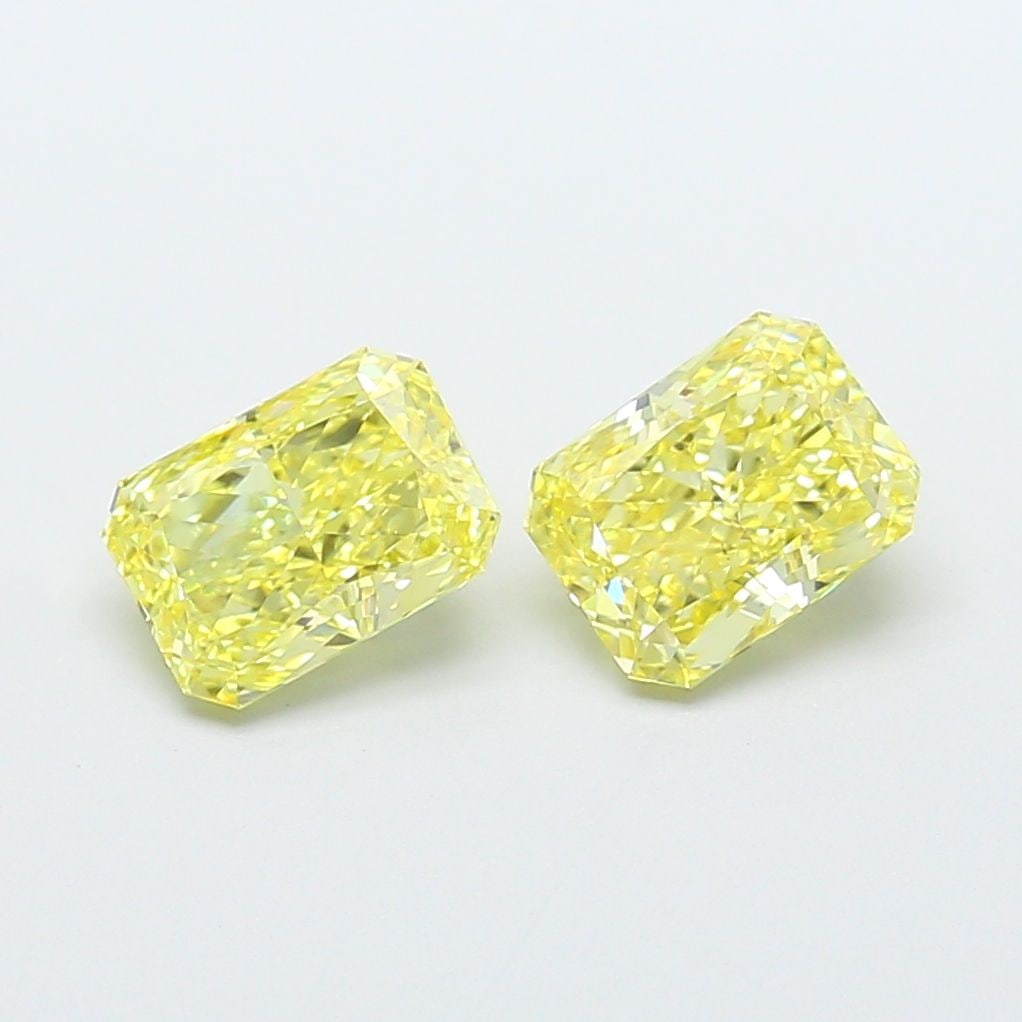 Loose Diamond - RADIANT 1.17ct Fancy Intense Yellow VS1: Loose Diamond - RADIANT 1.17ct Fancy Intense Yellow VS1 Source: This is a real non-mined Diamond that has been grown in a lab Shape: RADIANT Carats: 1.17 Color: Fancy Intense Yellow Certification: IGI