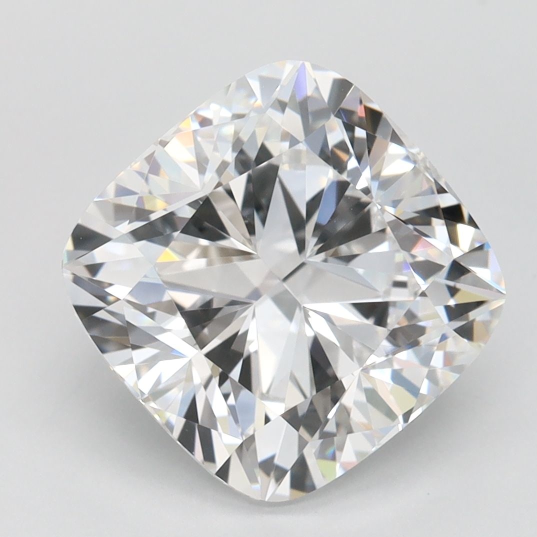 Loose Diamond - CUSHION MODIFIED 3.56ct D VVS1: Loose Diamond - CUSHION MODIFIED 3.56ct D VVS1 Source: This is a real non-mined Diamond that has been grown in a lab Shape: CUSHION MODIFIED Carats: 3.56 Color: D Clarity: VVS1 Certification: IGI Vide