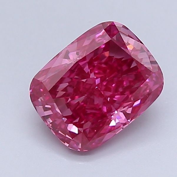 Loose Diamond - CUSHION BRILLIANT 1.64ct Fancy Vivid Pink VS2: Loose Diamond - CUSHION BRILLIANT 1.64ct Fancy Vivid Pink VS2 Source: This is a real non-mined Diamond that has been grown in a lab Shape: CUSHION BRILLIANT Carats: 1.64 Color: Fancy Vivid Pink Certif