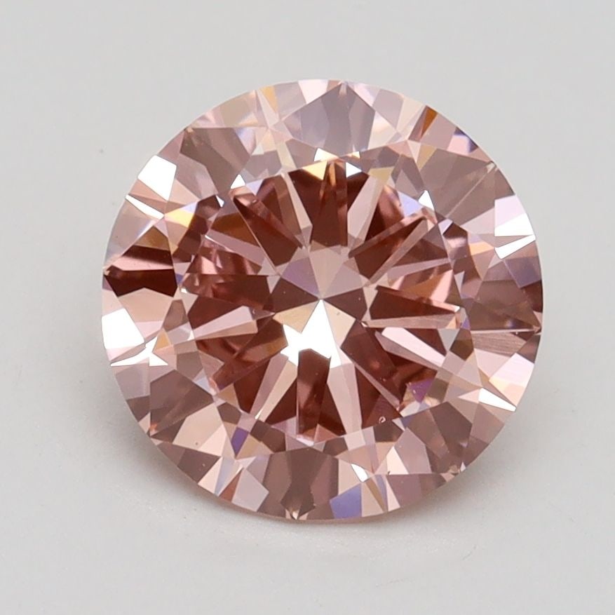 Loose Diamond - ROUND 2.01ct Fancy Intense Pink VS1: Loose Diamond - ROUND 2.01ct Fancy Intense Pink VS1 Source: This is a real non-mined Diamond that has been grown in a lab Shape: ROUND Carats: 2.01 Color: Fancy Intense Pink Certification: IGI Video: