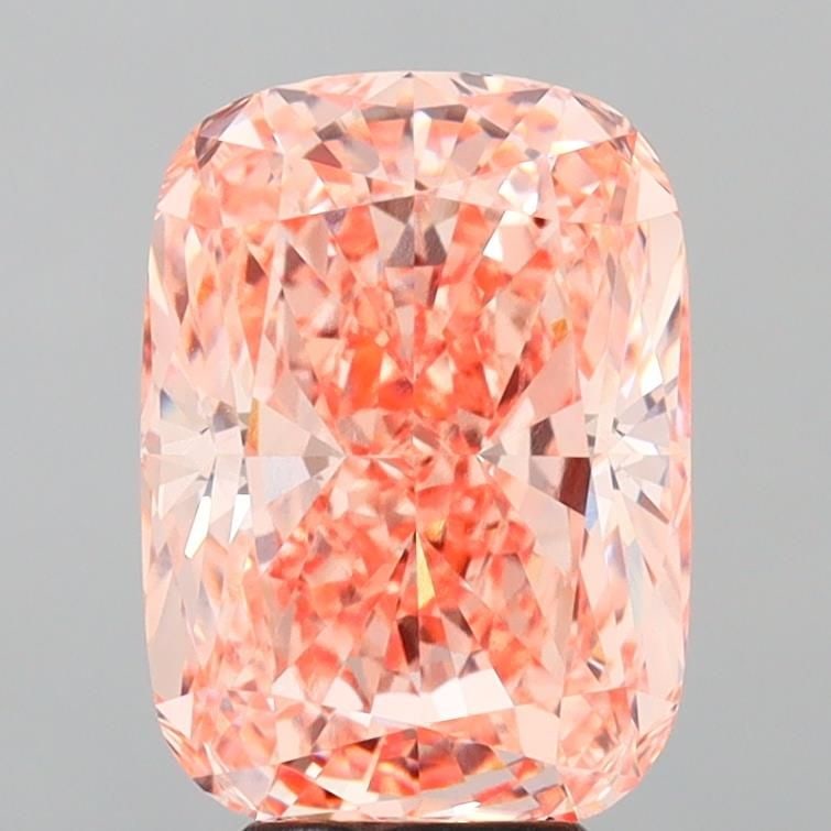 Loose Diamond - CUSHION MODIFIED 5.59ct Fancy Vivid Pink VVS2: Loose Diamond - CUSHION MODIFIED 5.59ct Fancy Vivid Pink VVS2 Source: This is a real non-mined Diamond that has been grown in a lab Shape: CUSHION MODIFIED Carats: 5.59 Color: Fancy Vivid Pink Certifi