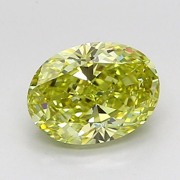 Loose Diamond - OVAL 2.14ct Fancy Intense Yellow VS1: Loose Diamond - OVAL 2.14ct Fancy Intense Yellow VS1 Source: This is a real non-mined Diamond that has been grown in a lab Shape: OVAL Carats: 2.14 Color: Fancy Intense Yellow Certification: IGI Video