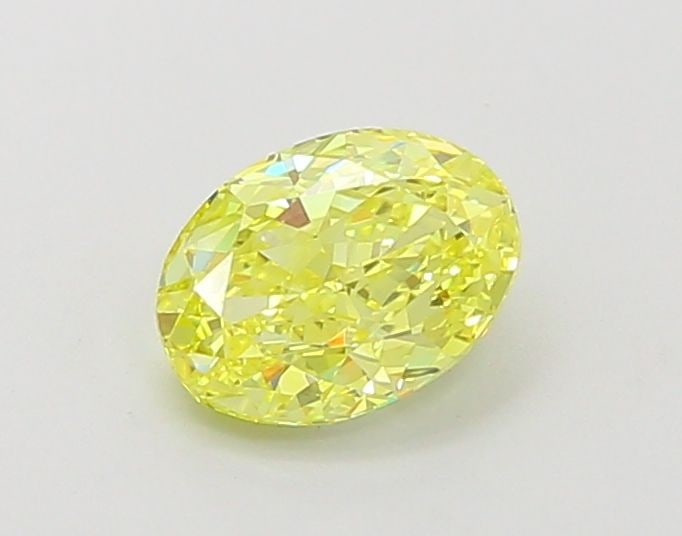 Loose Diamond - OVAL 1.02ct Fancy Vivid Yellow VVS2: Loose Diamond - OVAL 1.02ct Fancy Vivid Yellow VVS2 Source: This is a real non-mined Diamond that has been grown in a lab Shape: OVAL Carats: 1.02 Color: Fancy Vivid Yellow Certification: IGI Video: